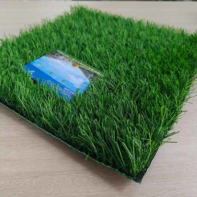 คุณภาพ  Straight Plus Curved Non Infill Artificial Turf 43mm Low Maintenance Wear Resistant High Permeablity โรงงาน