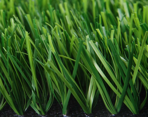 หญ้าสีเขียวเทียม 40 มิลลิเมตร สี Emerald ขนาด 3/8 สําหรับก่อสร้างสนามกีฬากลางแจ้ง