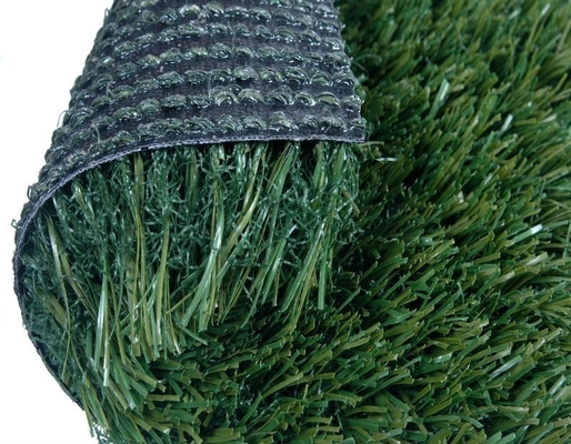 60 มิลลิเมตร ความสูงของค้อน ฟุตบอลหญ้าเทียม Astroturf 140 Stitches / M ยืดหยุ่นหญ้าเทียม
