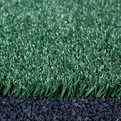 Dtex 10000 ฟุตบอลเทียมสีเขียว หญ้าเทียม ความสูง 15 มม สําหรับกีฬาและกิจกรรมกลางแจ้งอื่น ๆ