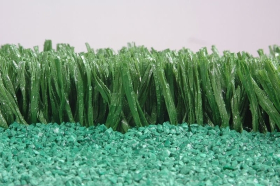 ฟุตบอลที่สามารถปรับเปลี่ยนได้ Astro Turf Lawn 140 Stitches / M หญ้าเทียมสีเขียว ความสูงของค้อน 60 มม
