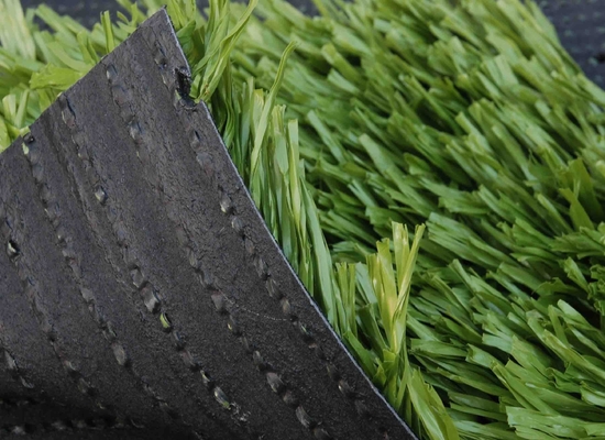 ฟุตบอลที่สามารถปรับเปลี่ยนได้ Astro Turf Lawn 140 Stitches / M หญ้าเทียมสีเขียว ความสูงของค้อน 60 มม