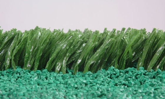 ฟุตบอลที่สามารถปรับเปลี่ยนได้ Astro Turf Lawn 140 Stitches / M หญ้าเทียมสีเขียว ความสูงของค้อน 60 มม