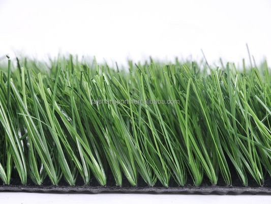 หญ้าเทียมฟุตบอล Pile Dtex ระดับพรีเมียม 11000 ทนต่อรังสียูวีและมีรูระบายน้ำแบบเจาะ