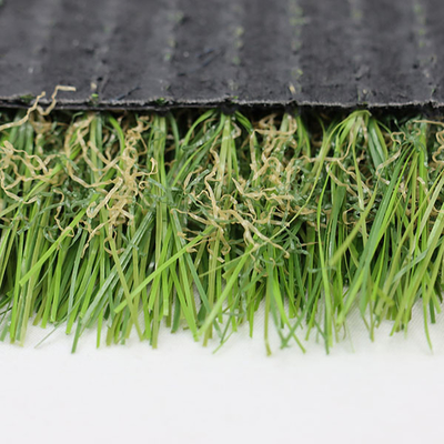 หญ้าประดิษฐ์แบบภูมิทัศน์ 40 มม ความหนาแน่นสูง Dtex สะท้อนปลอม Astro Turf