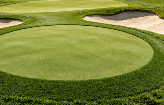 16mm PE Material High Density Golf Artificial Turf for Professional Putting Green
