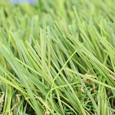 ผืนยาวใด ๆ สภาพภูมิทัศน์หญ้าประดิษฐ์ทรงเรียบ สายใย FIFA FIH การรับรองสองครั้ง